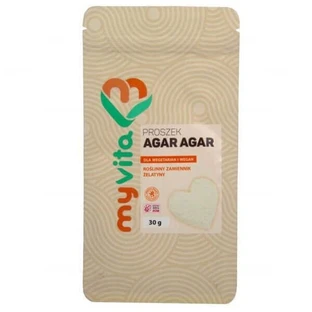 MyVita Агар Агар, рослинний замінник желатину, 30 г