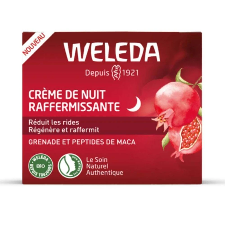 Weleda Гранатовый укрепляющий ночной крем с пептидами мака 40 мл: цены и характеристики