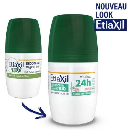 Дезодорант-антиперспірант рулонний Etiaxil Lotus Organic 48H Lot 2x50ml: ціни та характеристики
