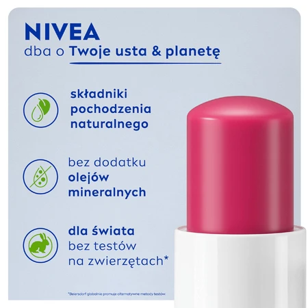 Nivea Disney Princess, живильна помада, журавлина, Рапунцель, 4,8 г: ціни та характеристики
