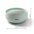 BabyOno, силиконовая чашка с присоской, зеленая, от 6 месяцев, 1 шт.: цены и характеристики