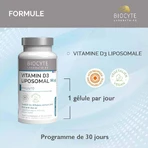 Biocyte Health Липосомальные витамины D 30 капсул: цены и характеристики