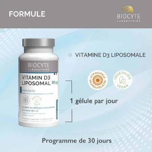 Biocyte Health Липосомальные витамины D 30 капсул