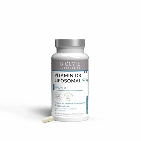 Biocyte Health Липосомальные витамины D 30 капсул: цены и характеристики