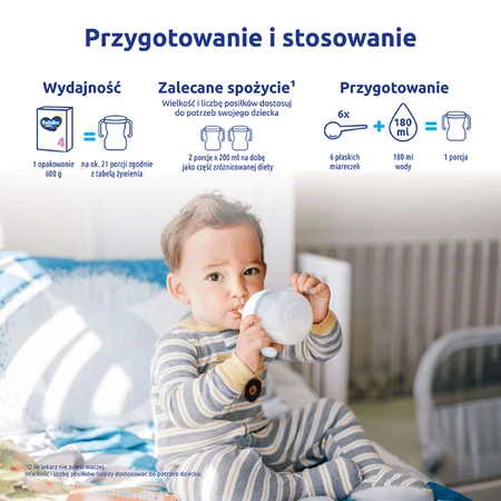Набір Bebiko Junior 4 Nutriflor Expert, поживна молочна суміш, від 2 років, 3 х 600 г + пляшечка з соломинкою Boon, Swig, 265 мл безкоштовно: ціни та характеристики