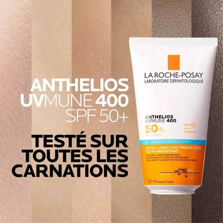 La Roche-Posay Anthelios Зволожуюче молочко для обличчя та тіла 150 мл: ціни та характеристики