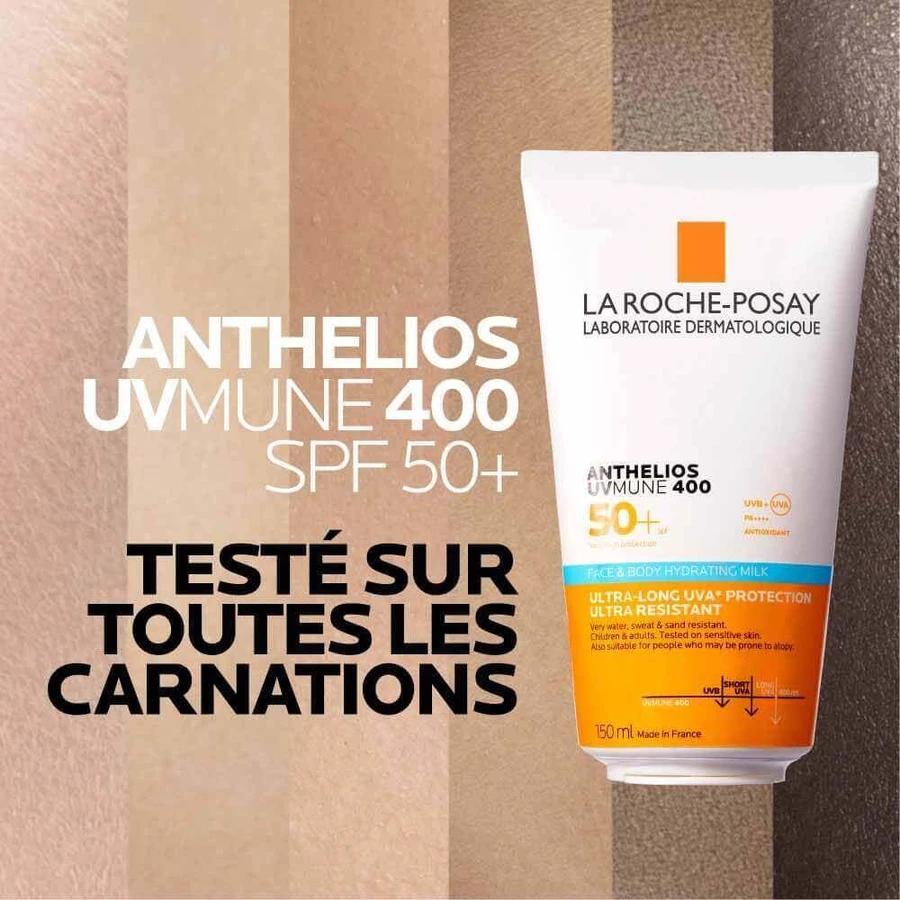 La Roche-Posay Anthelios Зволожуюче молочко для обличчя та тіла 150 мл: ціни та характеристики