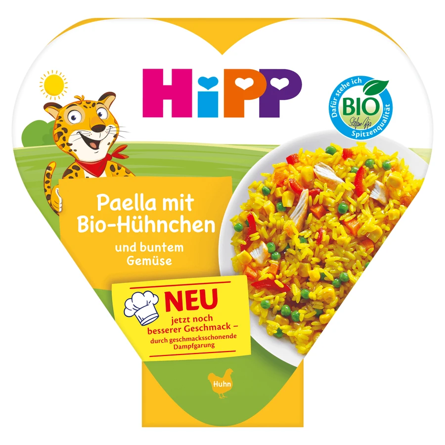 Паэлья HiPP Bio с овощами и курицей, после 1 года, 250 г: цены и характеристики