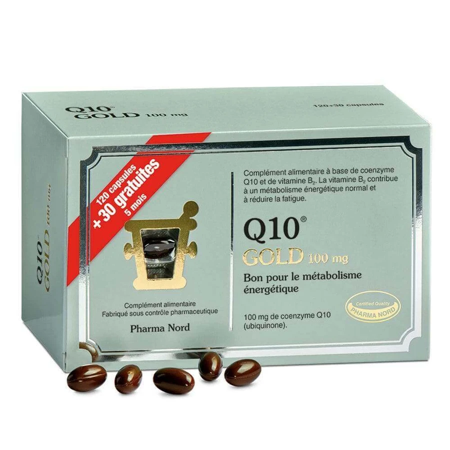 Pharma Nord Q10 Gold 120 + 30 капсул: ціни та характеристики