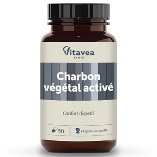 Vitavea Santé Nutri'sentiels Растительный уголь Activ Digestive Comfort 50 капсул