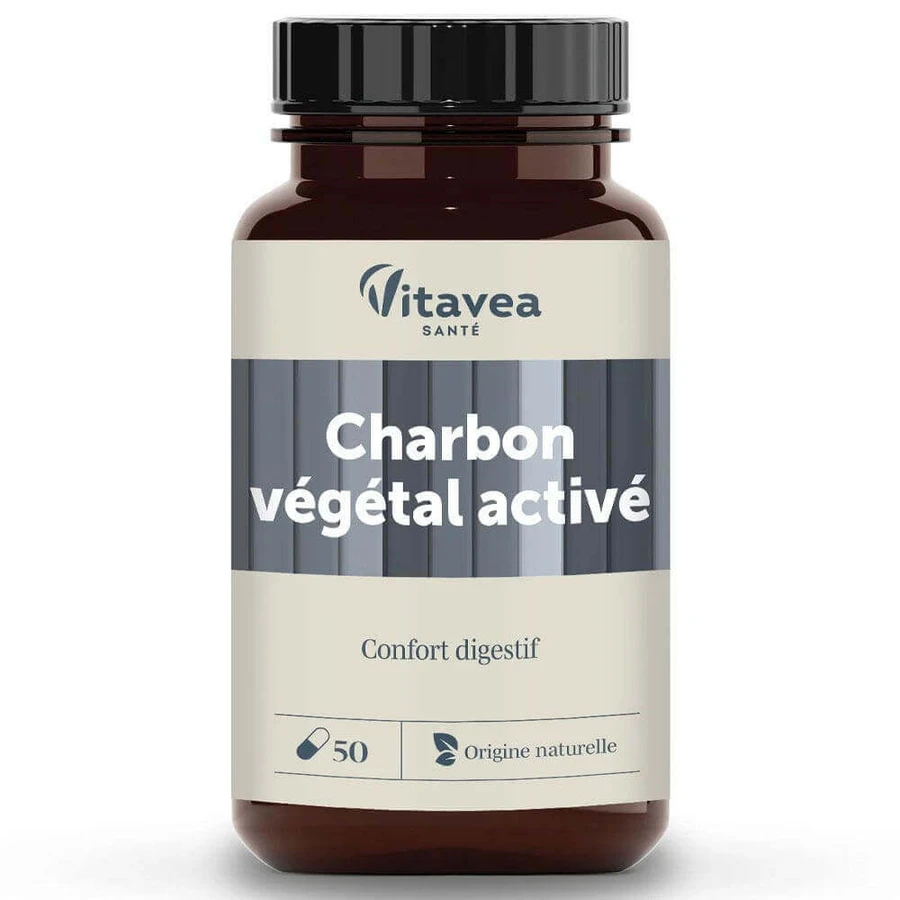 Vitavea Santé Nutri'sentiels Растительный уголь Activ Digestive Comfort 50 капсул: цены и характеристики