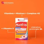 Forté Pharma MultiVit'4G Мультивітаміни для захисту імунітету з цинком та вітаміном D 30 таблеток: ціни та характеристики