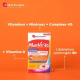 Forté Pharma MultiVit'4G Мультивітаміни для захисту імунітету з цинком та вітаміном D 30 таблеток