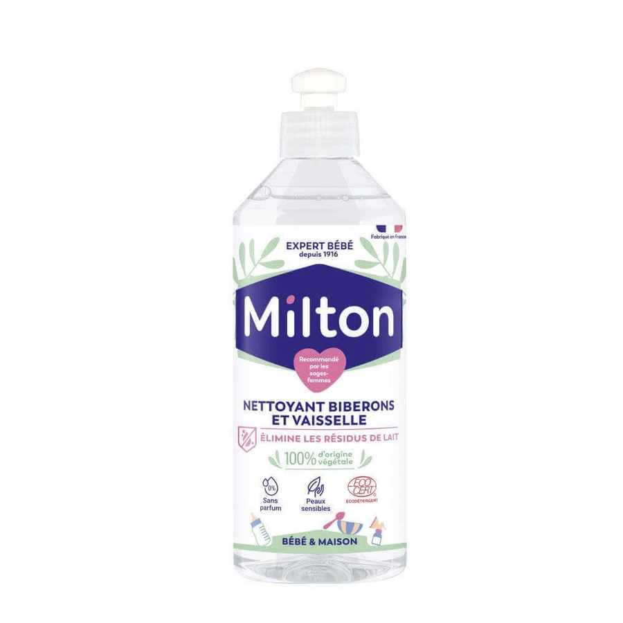 Жидкость для мытья бутылочек и сосок Milton Sensitive 500 мл: цены и характеристики