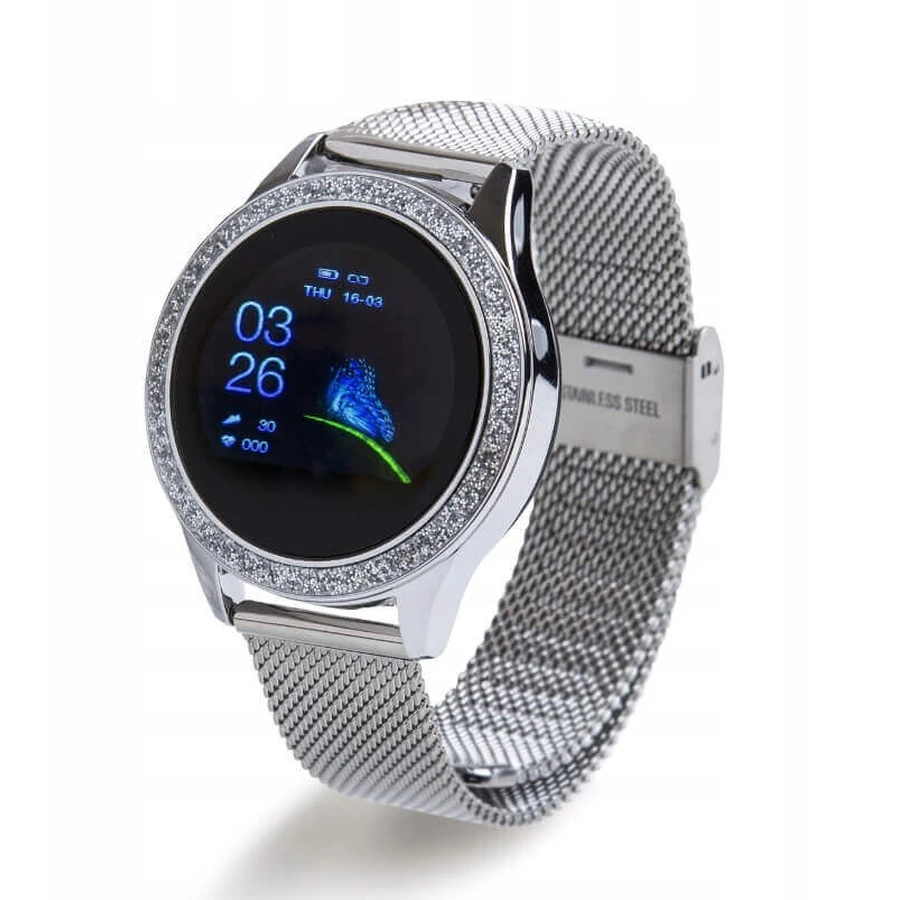 Электронные часы Smartwatch Oromed ORO-SMART CRYSTAL SILVER: цены и характеристики
