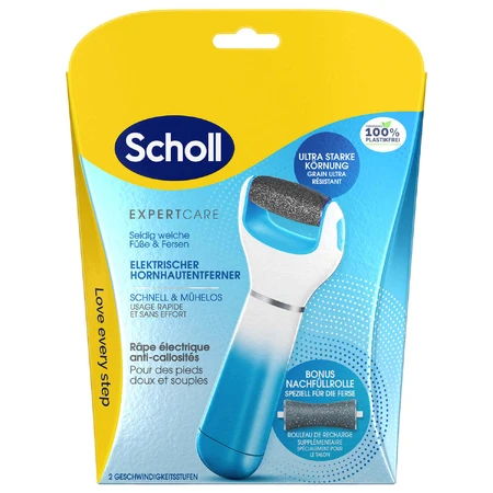 Scholl Expert Care, электронная пилочка для ног с 2 насадками: цены и характеристики