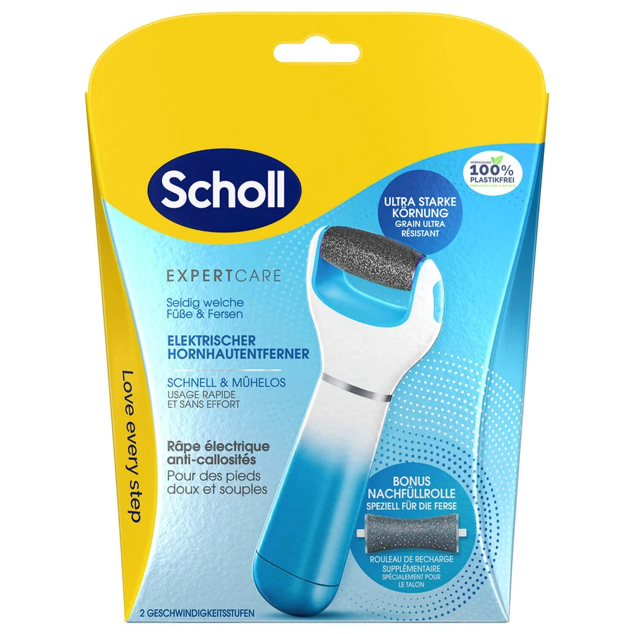 Scholl Expert Care, электронная пилочка для ног с 2 насадками: цены и характеристики