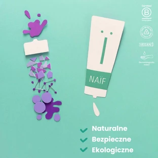 Набор Mini Naif Baby & Kids, гель для мытья, 15 мл + крем под подгузник, 15 мл + крем для ухода за кожей, 15 мл + шампунь, 15 мл