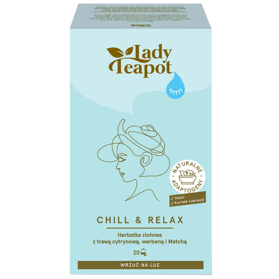 Lady Teapot Chill&Relax, травяной чай с лемонграссом, 20 пакетиков: цены и характеристики