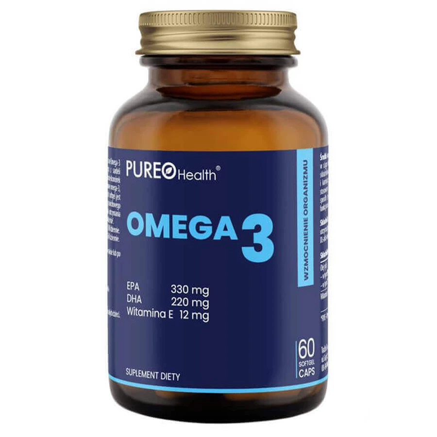 Pureo Health Омега 3, 60 капсул: ціни та характеристики