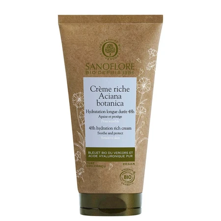 Sanoflore Aciana Botanica Багатий зволожуючий крем 48 годин - сертифікований органічний 50 мл: ціни та характеристики