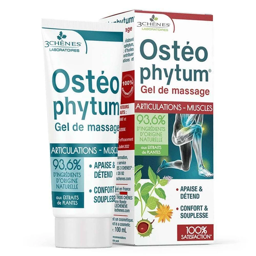 3 Chênes Osteophytum Гель для масажу суглобів та м'язів 100 мл: ціни та характеристики