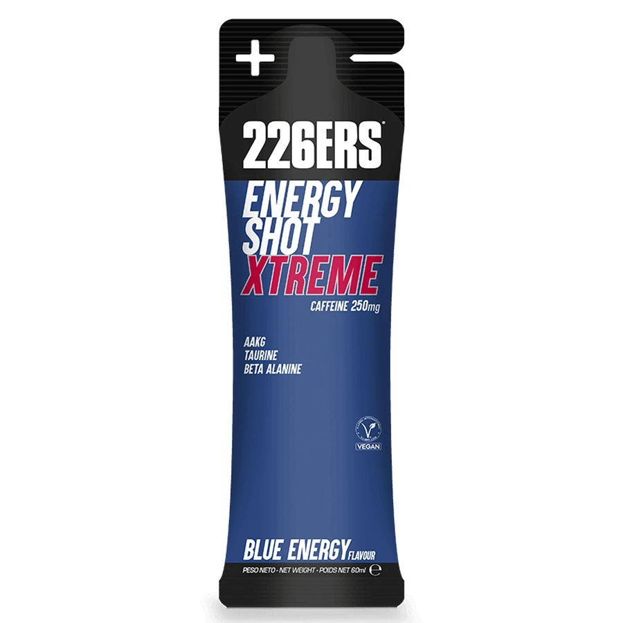 226Ers Energy Shot Stick Xtreme Caffeine, энергетический шот с кофеином, синий энергетик, 60 мл: цены и характеристики