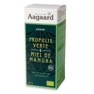 Aagaard Green Propolis And Organic Manuka Honey 150 мл