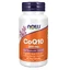 Now Foods CoQ1- 200 мг, коэнзим Q10, 60 веганских капсул