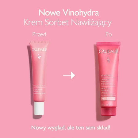 Caudalie VinoHydra, зволожуючий крем-сорбет для обличчя, 60 мл: ціни та характеристики