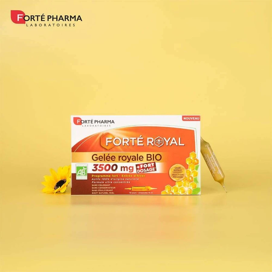 Forté Pharma Forté Royal Organic Royal Jelly 3500 мг 10 ампул: цены и характеристики