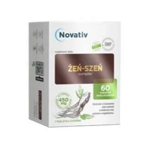 Женьшеневый комплекс Novativ, 60 таблеток