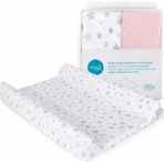 CEBA Чехол для пеленального коврика Candy Pink+Pink Stars 1×2 шт, размер 50x70-80 см: цены и характеристики