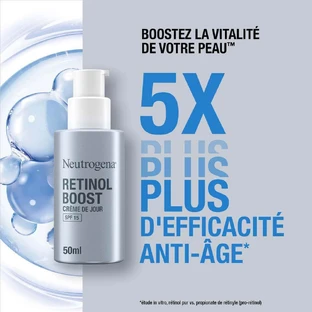 Зволожуючий денний крем Neutrogena Retinol Boost SPF 15 50 мл