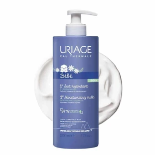 Uriage Baby Увлажняющее молочко для лица и тела Bebe 1er Lait - Uriage 500 мл