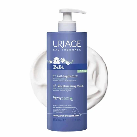 Uriage Baby Увлажняющее молочко для лица и тела Bebe 1er Lait - Uriage 500 мл: цены и характеристики
