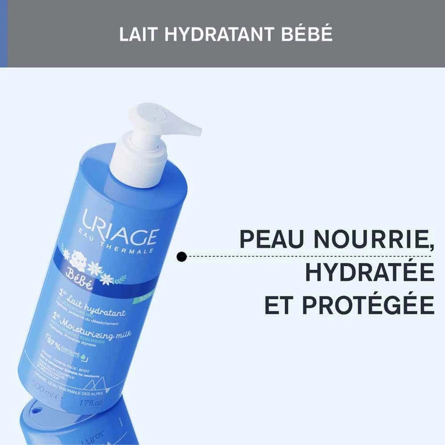 Uriage Baby Увлажняющее молочко для лица и тела Bebe 1er Lait - Uriage 500 мл: цены и характеристики