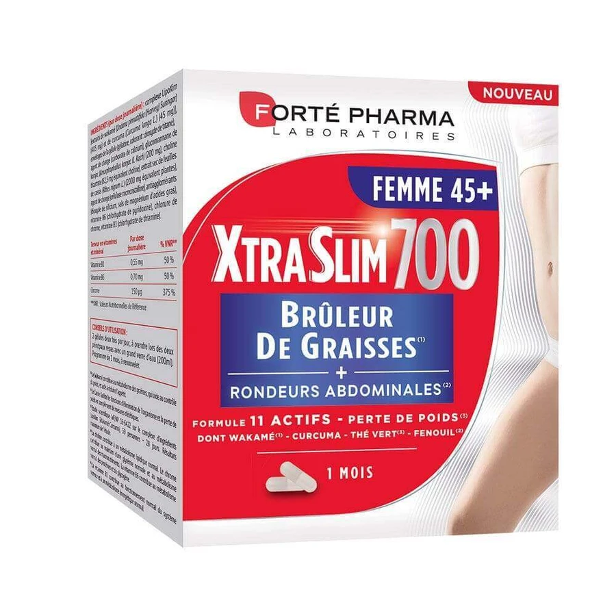 Жироспалювач Forté Pharma XtraSlim жіночий 45+ Округлість живота 120 таблеток: ціни та характеристики