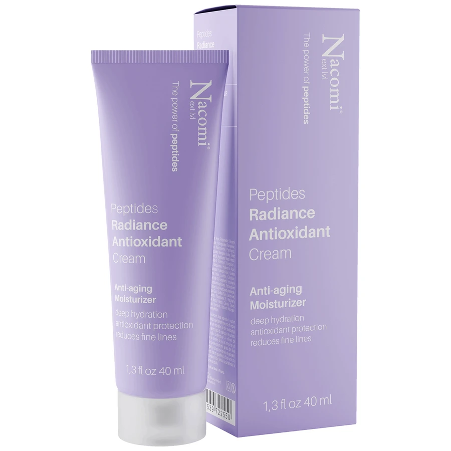 Nacomi Next Level, антиоксидантний крем з пептидами, 40 мл: ціни та характеристики