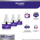Набір для щасливої сім'ї Feliway Optimum Serenity Renforcée Happy Family 3х48 мл