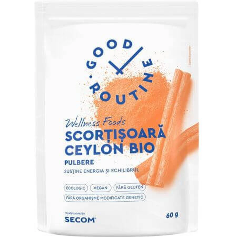 Ceylon Organic Good Routine Органический порошок цейлонской тюбетейки, 60 г, Secom: цены и характеристики