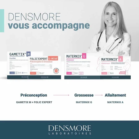 Фолиевая кислота Densmore Folic'expert 5-MTHF до зачатия и во время беременности, 90 таблеток: цены и характеристики