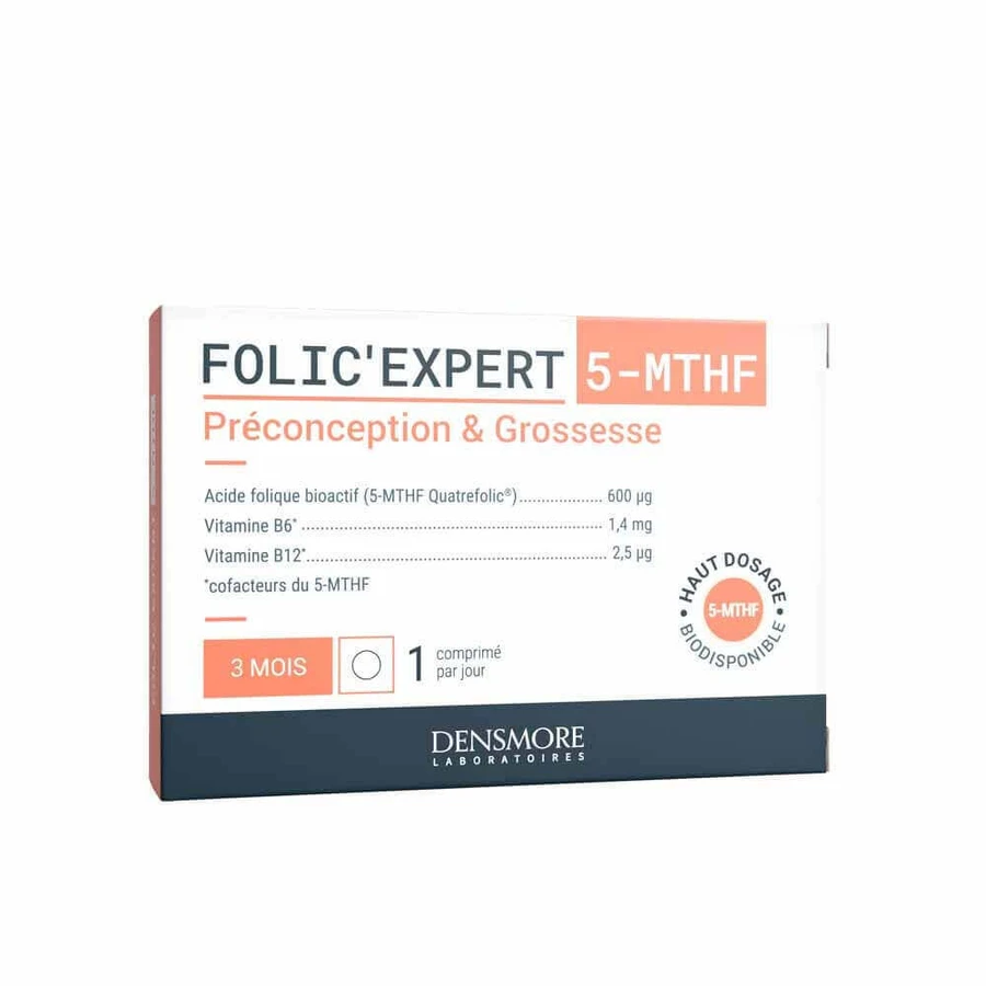 Фолиевая кислота Densmore Folic'expert 5-MTHF до зачатия и во время беременности, 90 таблеток: цены и характеристики