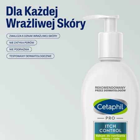 Cetaphil Pro Itch Control, loțiune hidratantă pentru față și corp, pentru bebeluși și copii, 295 мл + cremă hidratantă pentru față cu acid hyaluronic, cremă de noapte, 48 ml gratuit: цены и характеристики