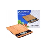 Кухонные весы Oromed из бамбука ORO-KITCHEN SCALE BLACK