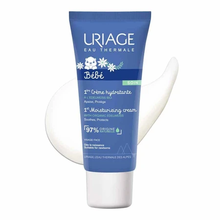 Uriage Bébé 1ère Crème Гідрозахисний крем для обличчя 40 мл: ціни та характеристики