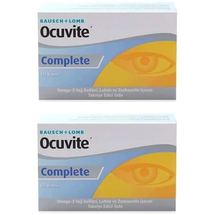Окювайт Комплит Bausch & Lomb Ocuvite Complete, 2 упаковки по 60 таблеток