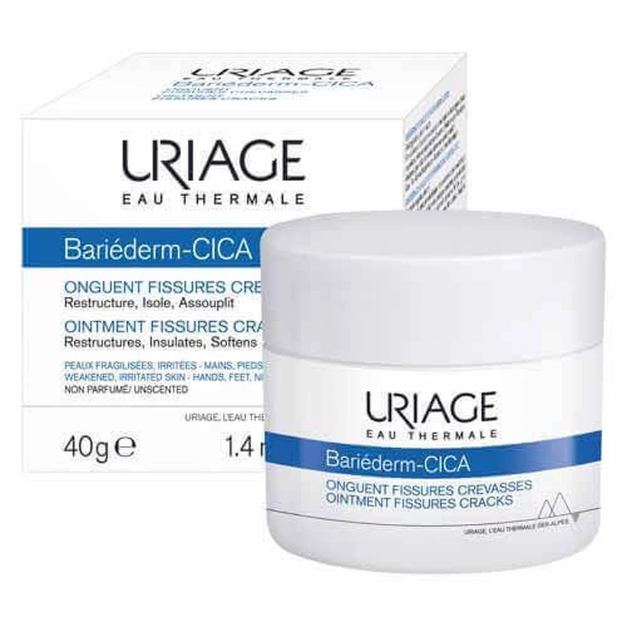 Uriage Bariéderm-Cica Изолирующая и восстанавливающая мазь для чувствительной кожи Bariederm - 40 г.: цены и характеристики
