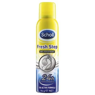 Антиперспирант-спрей для ног Fresh Step, 150 мл, Scholl