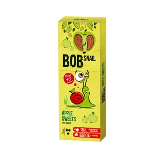 Рулет натуральний яблучний, 30 г, Bob Snail
